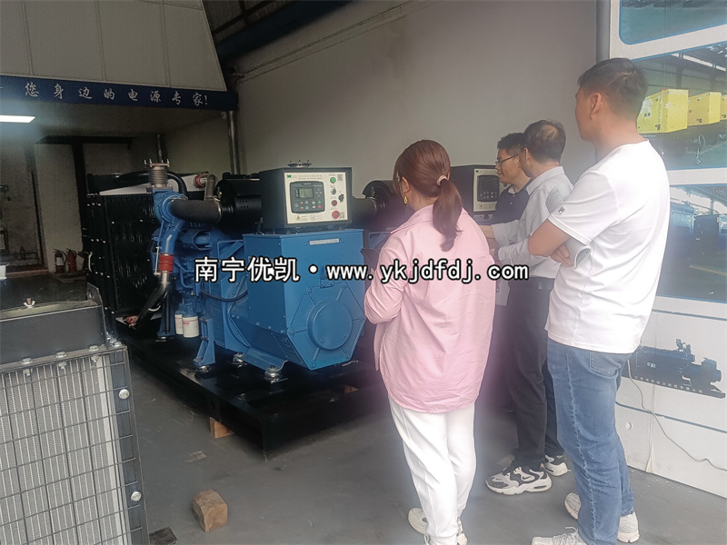 2024年3月18日，越南客戶到南寧店鋪學(xué)習(xí)柴油發(fā)電機(jī)組使用及相關(guān)知識(shí)